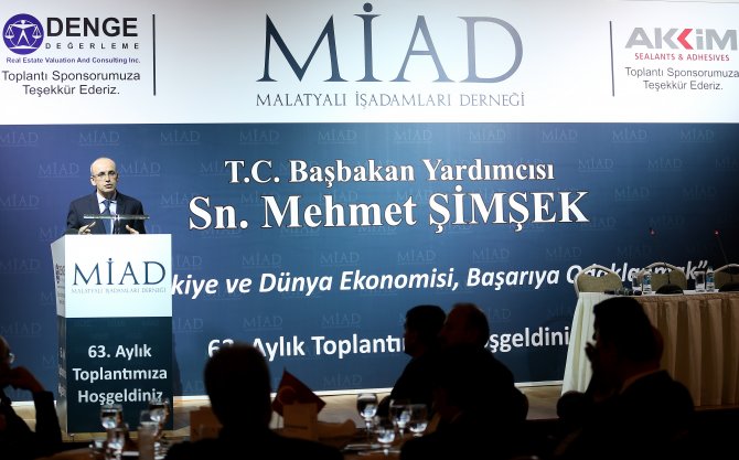 Başbakan Yardımcısı Şimşek: