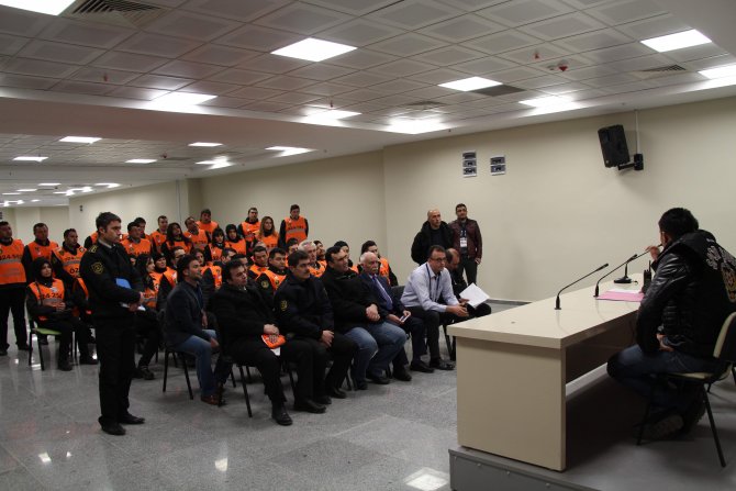 Sivasspor'dan özel güvenlik görevlilerine eğitim