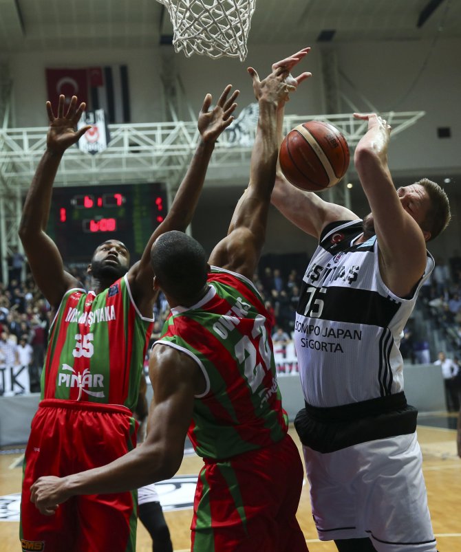 Basketbol maçında olay