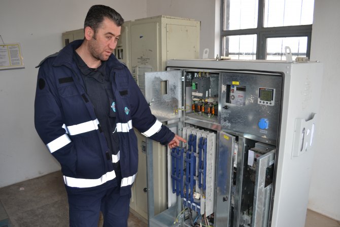 Aksaray'da yüksek gerilim hattının aküleri çalındı