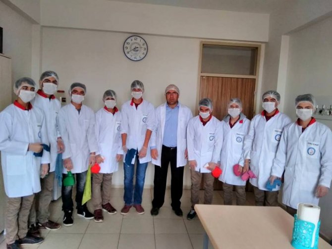 Seydişehir'de öğrencilere uygulamalı hijyen eğitimi