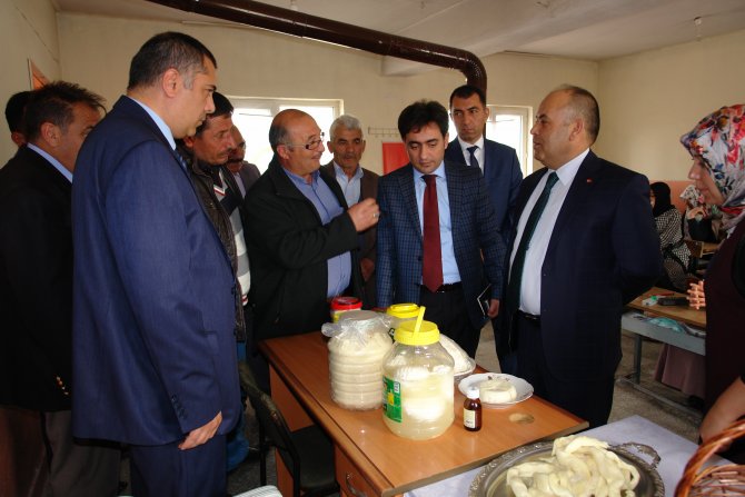 Kadın çiftçilere peynir üretimi eğitimi