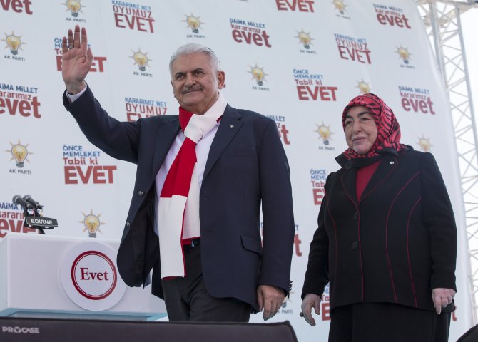 AK Parti'nin Edirne mitingi