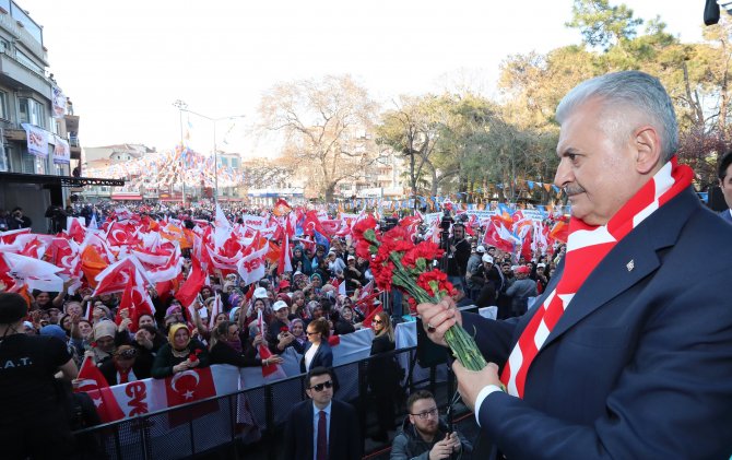 AK Parti'nin Kırklareli mitingi