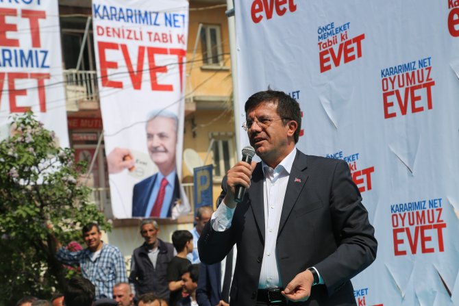 Ekonomi Bakanı Zeybekci Denizli'de: