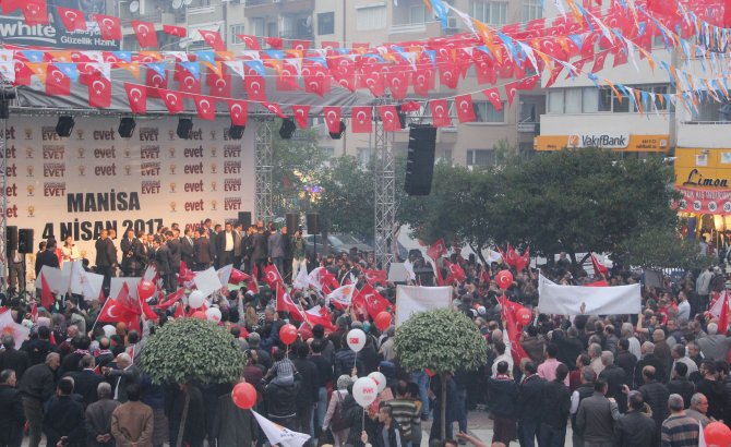İçişleri Bakanı Soylu Manisa'da