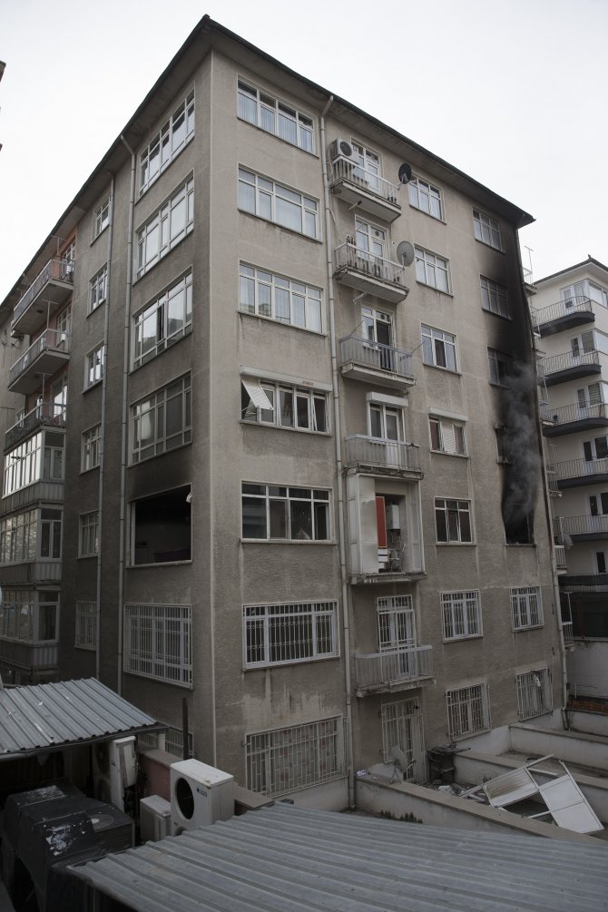 Başkentte doğalgaz patlaması