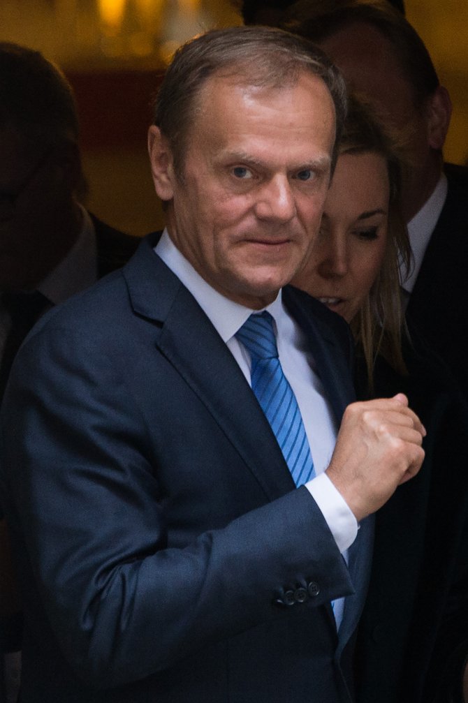 AB Konseyi Başkanı Tusk Londra'da