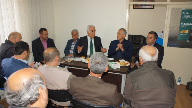 AK Parti Milletvekili Ceylan'dan ÇUDEF'e ziyaret