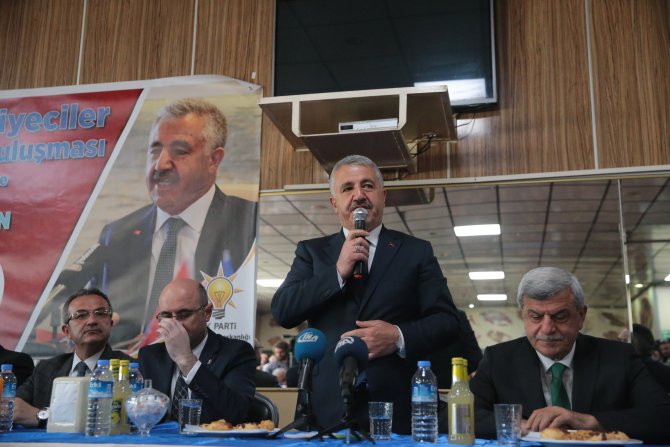 Ulaştırma, Denizcilik ve Haberleşme Bakanı Arslan: