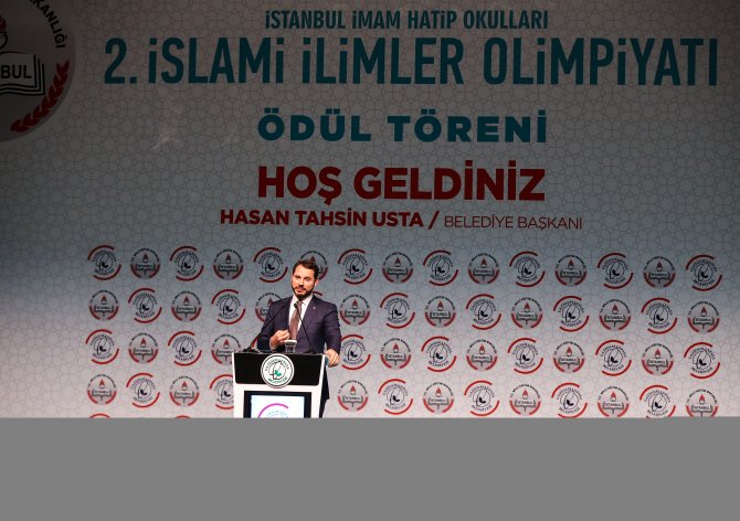 "2. İslami İlimler Olimpiyatı" ödül töreni