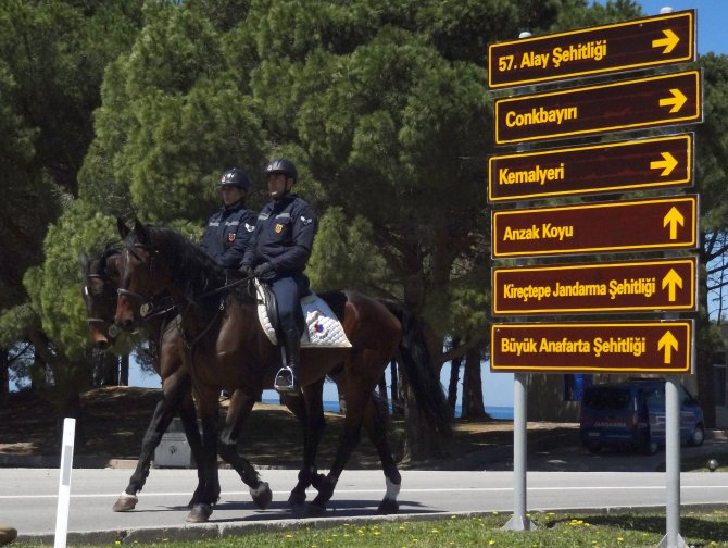Anzak torunlarına "özel timli" koruma