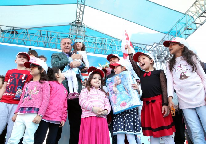 Cumhurbaşkanı Erdoğan Sarıyer'de