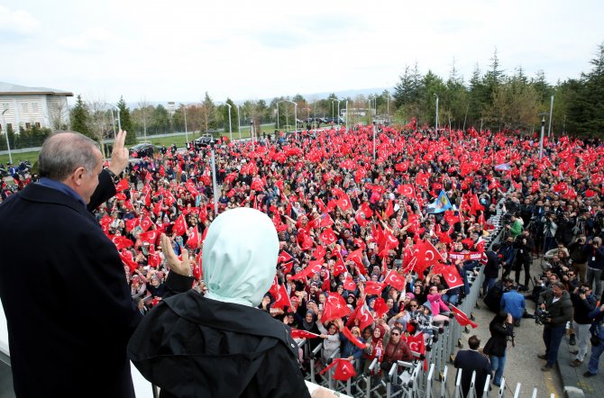 Cumhurbaşkanı Erdoğan Ankara'da