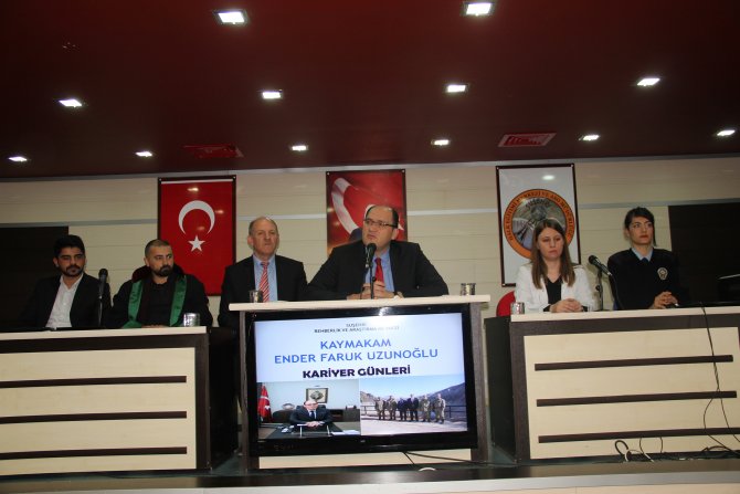 Suşehri'nde "Meslekte Kariyer Günleri" etkinliği