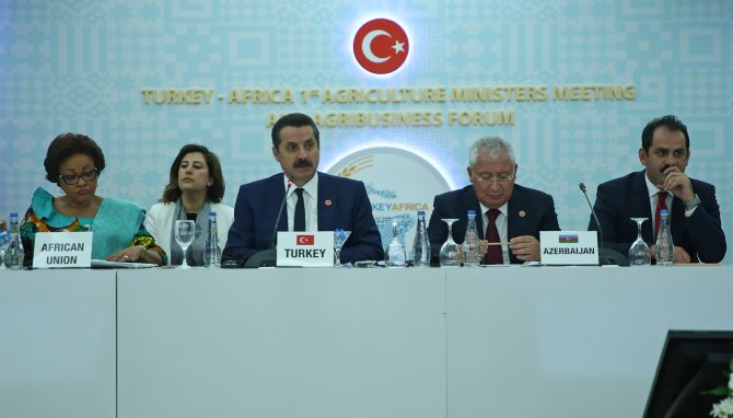 Türkiye-Afrika 1. Tarım Bakanları Toplantısı ve Tarım İş Forumu