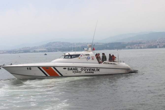 GÜNCELLEME İzmit Körfezi'nde LPG tankerindeki yangın