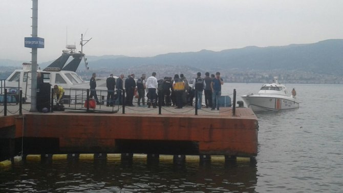 İzmit Körfezi'nde LPG tankerindeki yangın