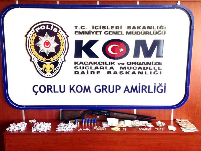 Tekirdağ'da uyuşturucu operasyonu