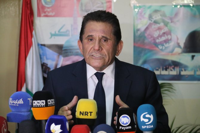 Kerkük'te "PKK paçavrasına" tepki