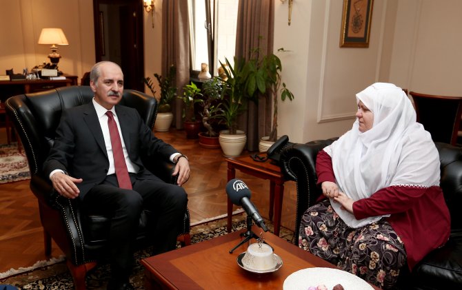 Kurtulmuş, Mihalgazi Belediye Başkanı Akgün’ü kabul etti