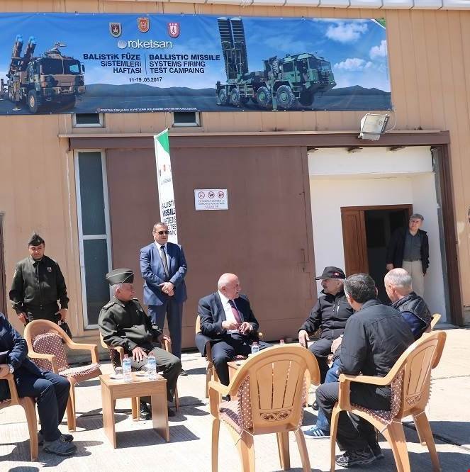 Sinop'ta KAAN füzesinin ateşlenmesi