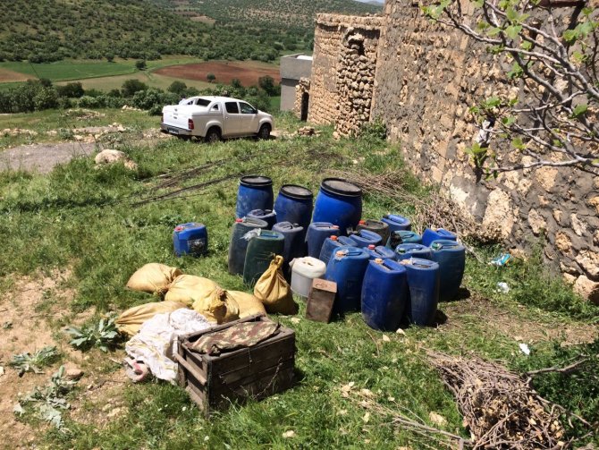 Mardin'de 500 kilogram patlayıcı ele geçirildi