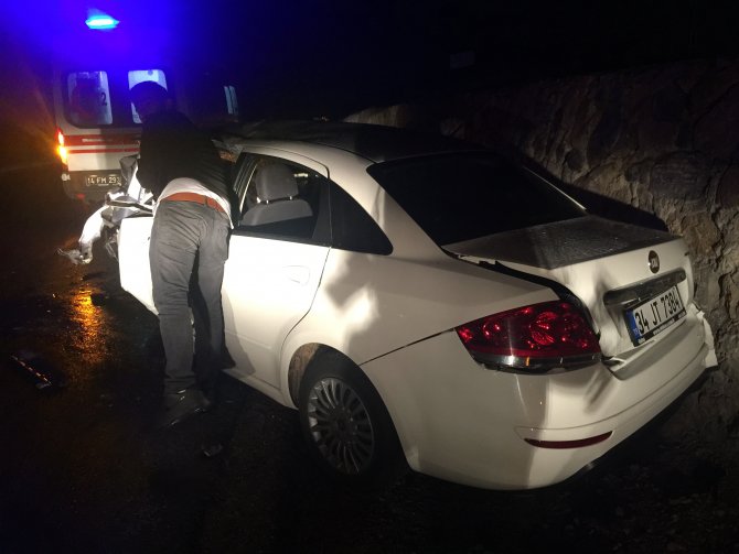 Bolu'da trafik kazası: 1 ölü, 2 yaralı