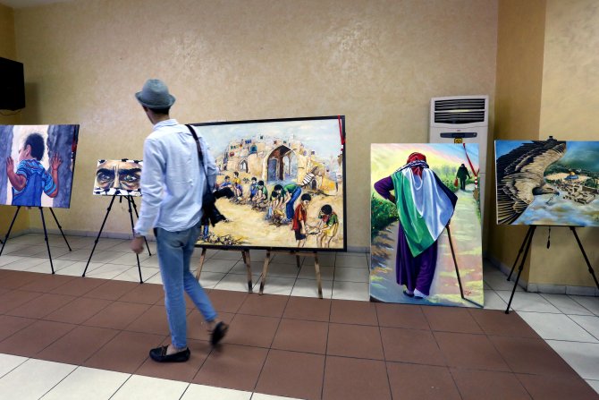 Lübnan'da Nekbe sergisi