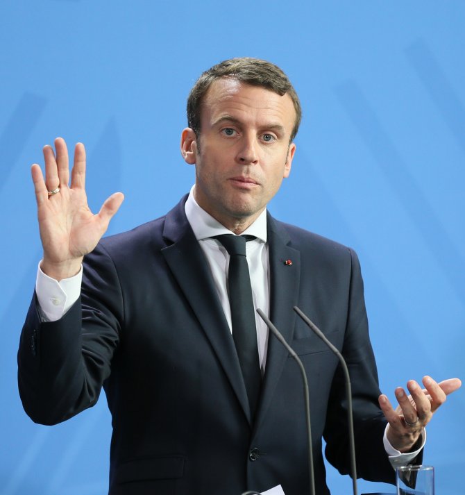 Merkel-Macron görüşmesi