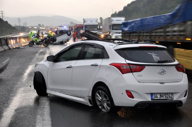 Bolu'da trafik kazası: 5 yaralı