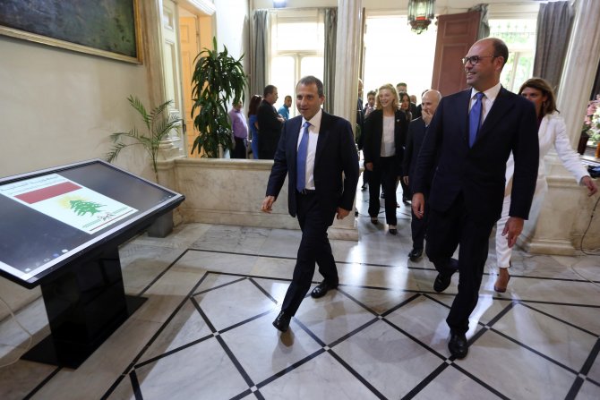 İtalya Dışişleri Bakanı Alfano Lübnan'da