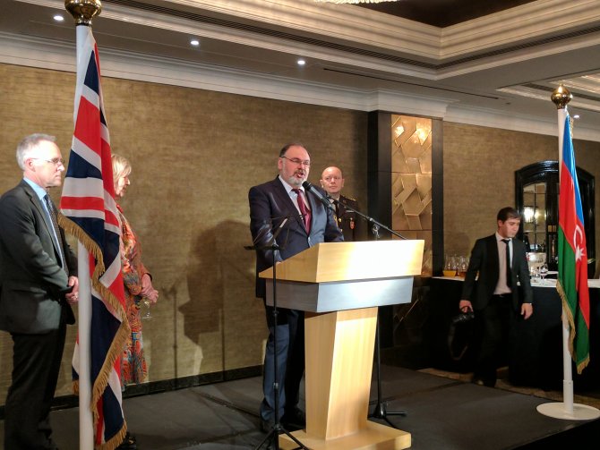 Londra'da Azerbaycan Cumhuriyet Günü kutlandı