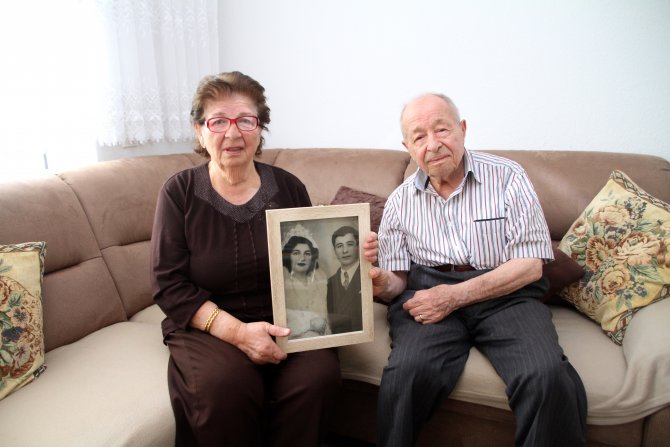 Kocatepe çiftinin 70 yıllık evliliklerinin sırrı sevgi ve anlayış