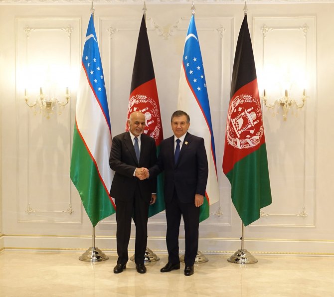 Özbekistan Cumhurbaşkanı Mirziyoyev'in Astana temasları