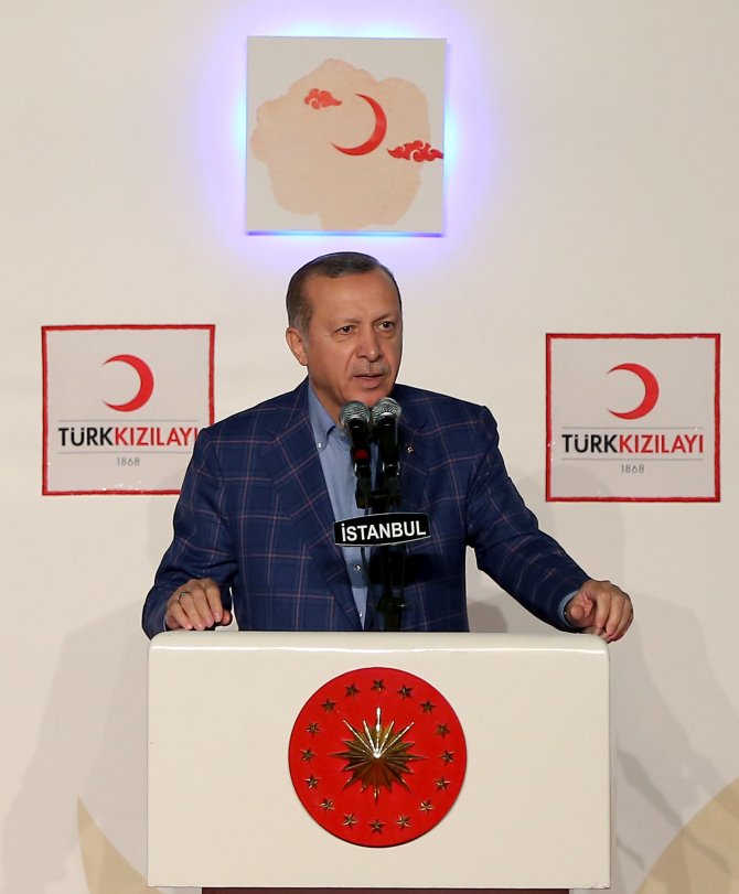 Kızılay bağışçıları ödül töreni