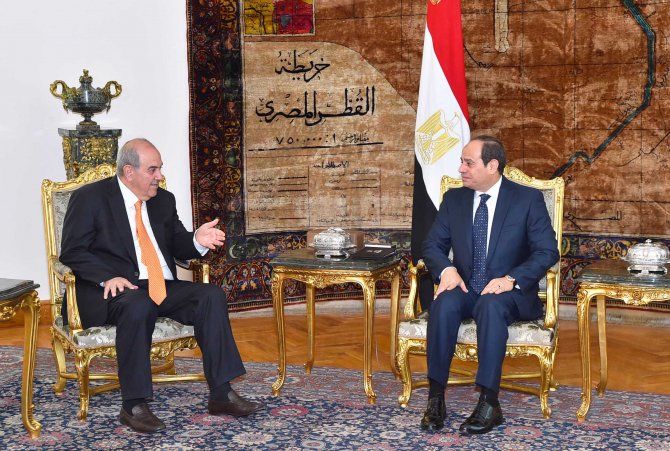 Irak Cumhurbaşkanı Yardımcısı Allavi Mısır'da