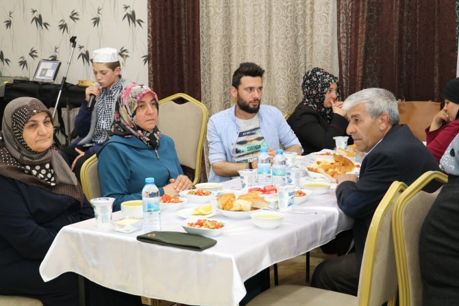 Yozgat'ta şehit ailelerine iftar