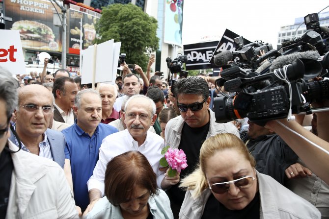 CHP'nin başlattığı "Adalet Yürüyüşü"