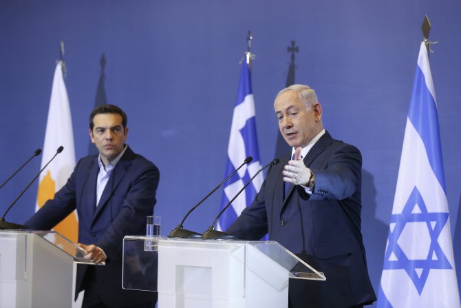 Yunanistan-GKRY-İsrail Üçlü Zirvesi