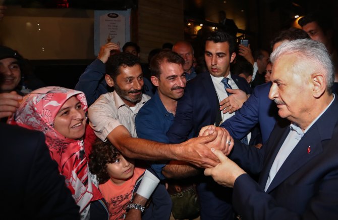 Başbakan Yıldırım, İstanbul'da
