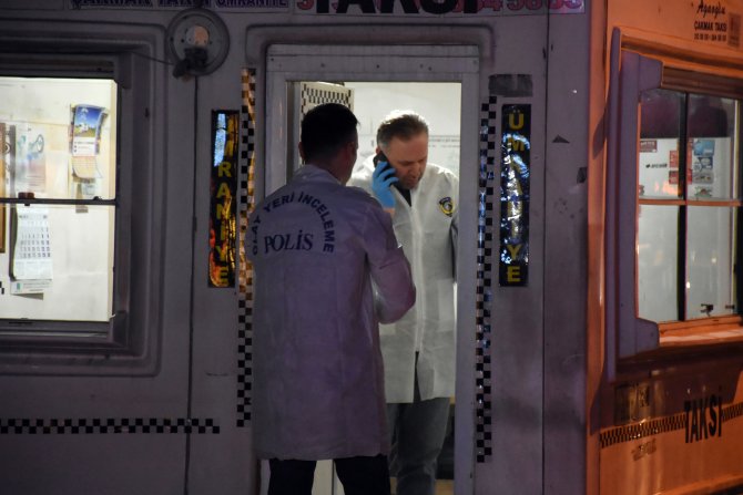 Ümraniye'deki taksi durağına silahlı saldırı
