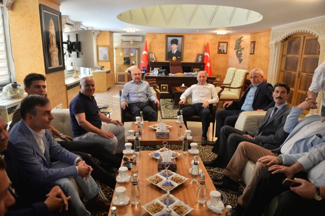 Trabzonspor heyeti Mardin'de