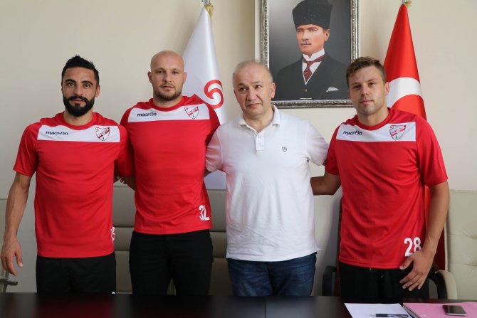 Boluspor'da transferde 3 imza