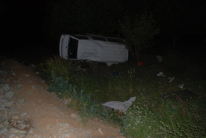 Burdur'da trafik kazası: 1 ölü, 1 yaralı