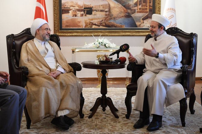 Diyanet İşleri Başkanı Görmez'e ziyaret