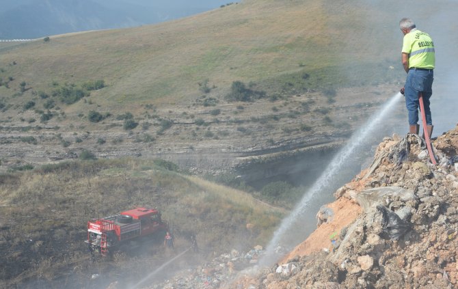 Karabük'te çöplük eylemi