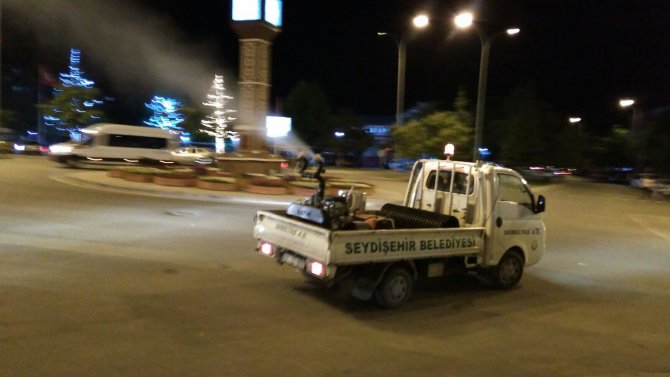 Seydişehir'de sinekle mücadele çalışmaları