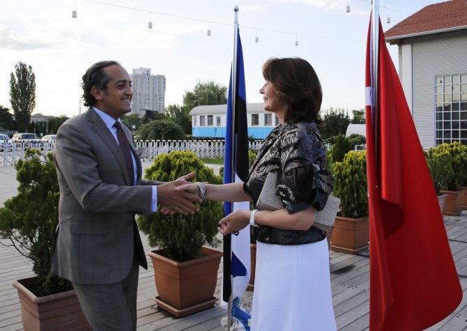 Estonya Büyükelçiliğinden "AB Dönem Başkanlığı" resepsiyonu