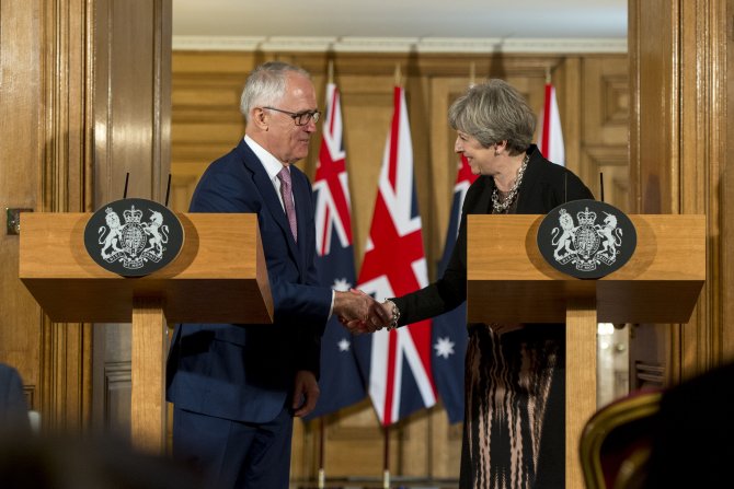 Avustralya Başbakanı Turnbull Londra'da